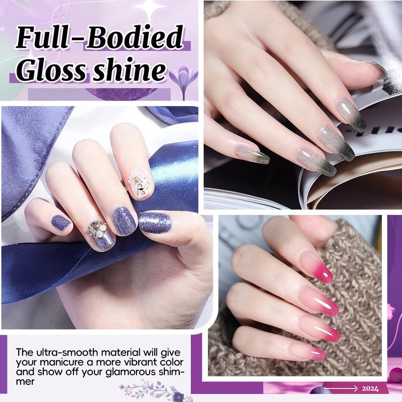 JEWHITENY 28 Colors Poly Gel Nail Kit Nude Gray Black grey Blue yellow purple Glitter All In One Starter Kit Poly Extension Gel Nail Kit With Nail Lamp Base Top Coat Builder Gel Nail Kit uñas  poligel